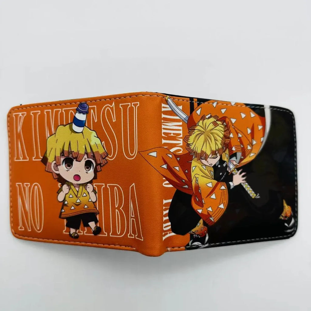 Demon Slayer Tanjirou Foldable Cartoon Wallet - Women Bags & Wallets - Wallets - 13