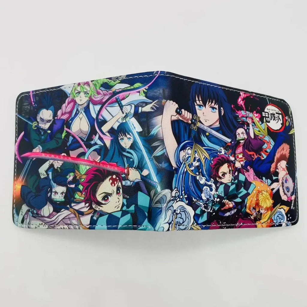 Demon Slayer Tanjirou Foldable Cartoon Wallet - Women Bags & Wallets - Wallets - 23
