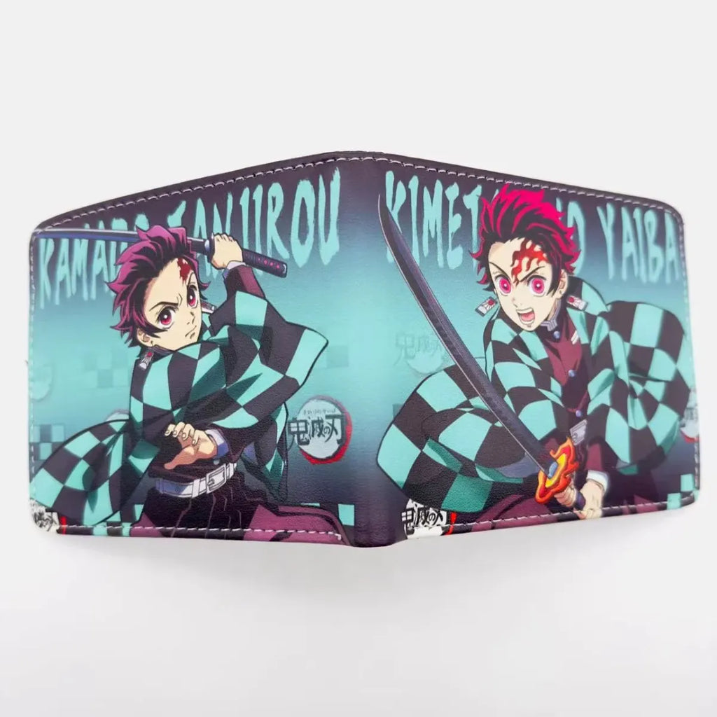 Demon Slayer Tanjirou Foldable Cartoon Wallet - Women Bags & Wallets - Wallets - 25