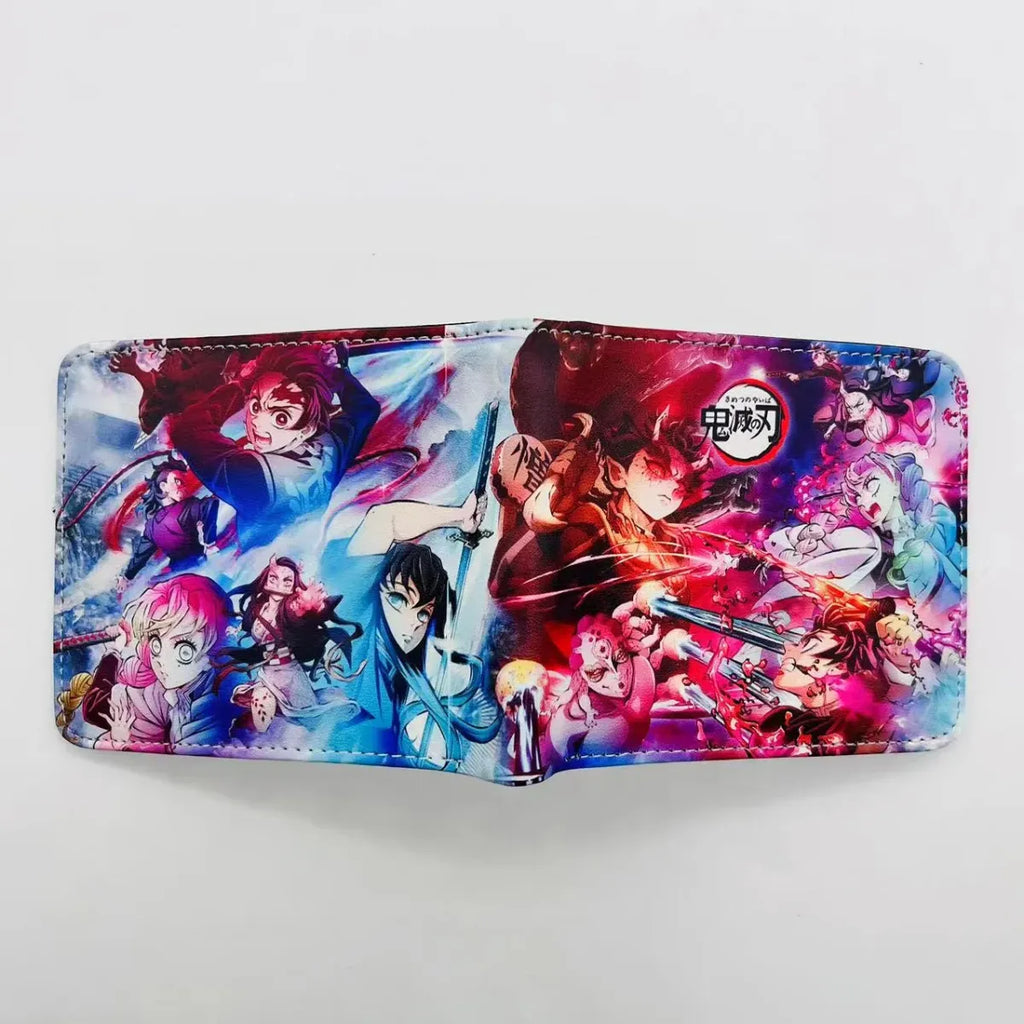 Demon Slayer Tanjirou Foldable Cartoon Wallet - Women Bags & Wallets - Wallets - 26