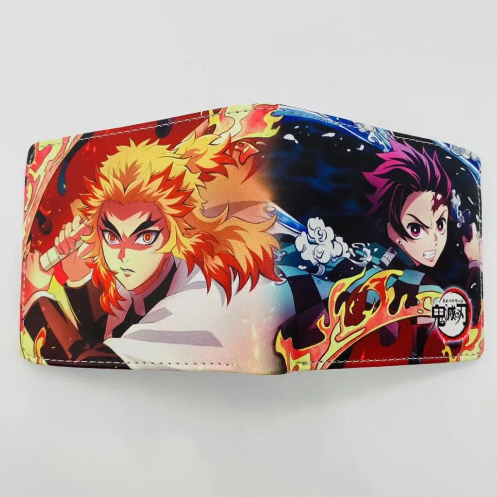 Demon Slayer Tanjirou Foldable Cartoon Wallet - Women Bags & Wallets - Wallets - 39