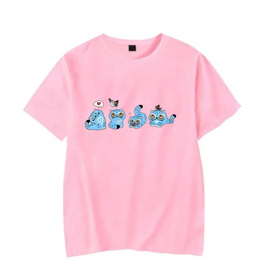 Kpop Derpy Tiger Print Unisex T-Shirt - T-Shirts - T-Shirt - 2