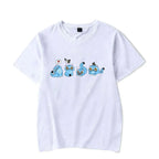 Kpop Derpy Tiger Print Unisex T-Shirt - T-Shirts - T-Shirt - 4