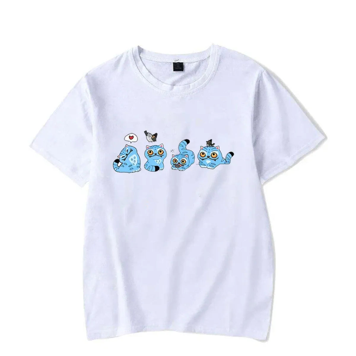 Kpop Derpy Tiger Print Unisex T-Shirt - T-Shirts - T-Shirt - 4