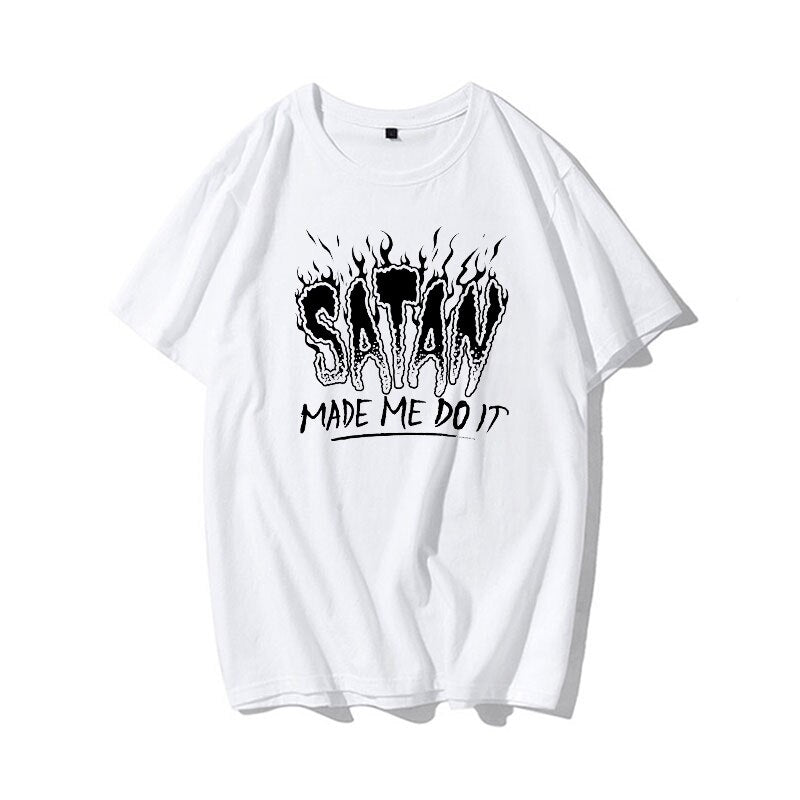 Satan Made Me Do It - T-Shirts - Clothing - 16 - 2024