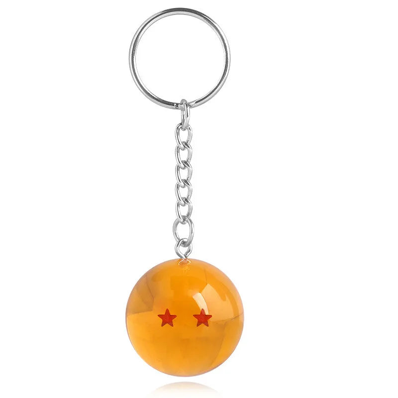 Dragon Ball Series Keychain Charms: 1-7 Star Dragon Balls - 2 Orange - Anime - Toys & Games - 8 - 2024