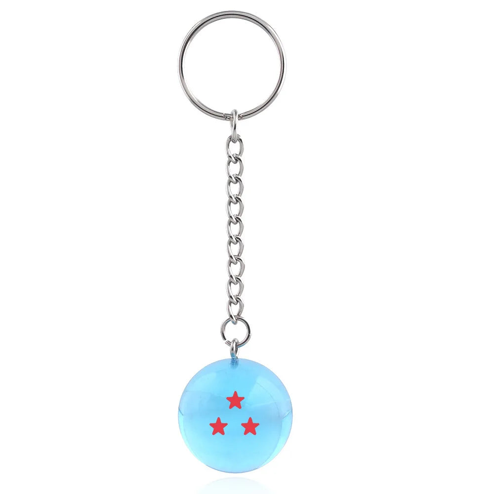 Dragon Ball Series Keychain Charms: 1-7 Star Dragon Balls - 3 Blue - Anime - Toys & Games - 17 - 2024