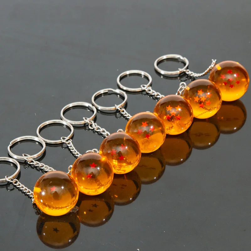 Dragon Ball Series Keychain Charms: 1-7 Star Dragon Balls - Anime - Toys & Games - 6 - 2024