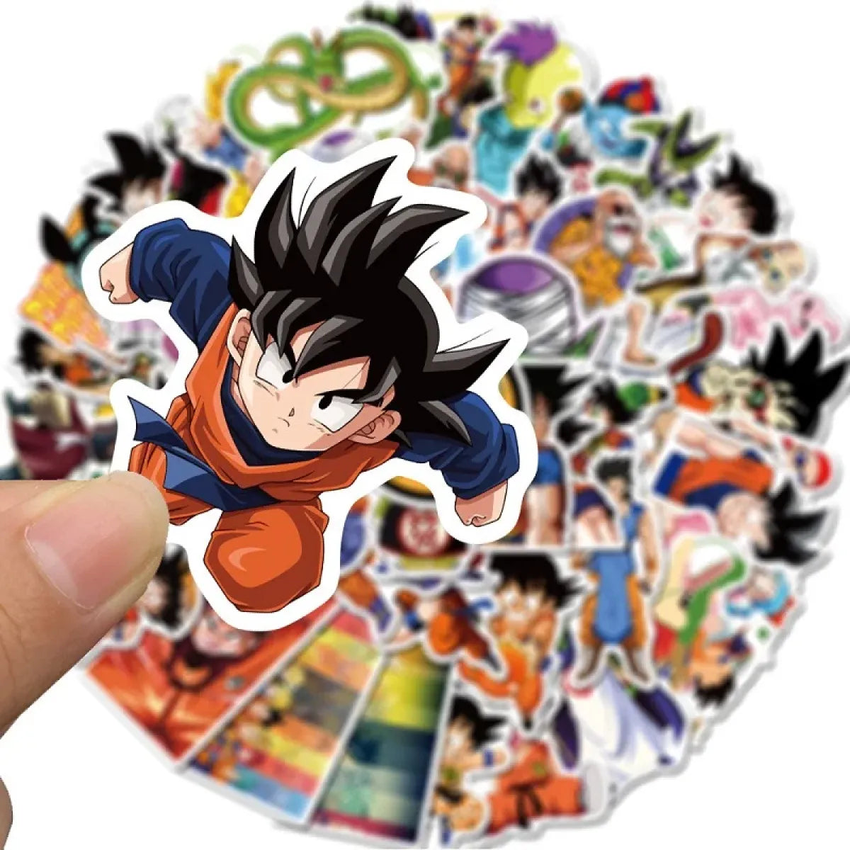 50–100pcs Dragon Ball Goku Vinyl Sticker Pack - Anime - Stickers - 2