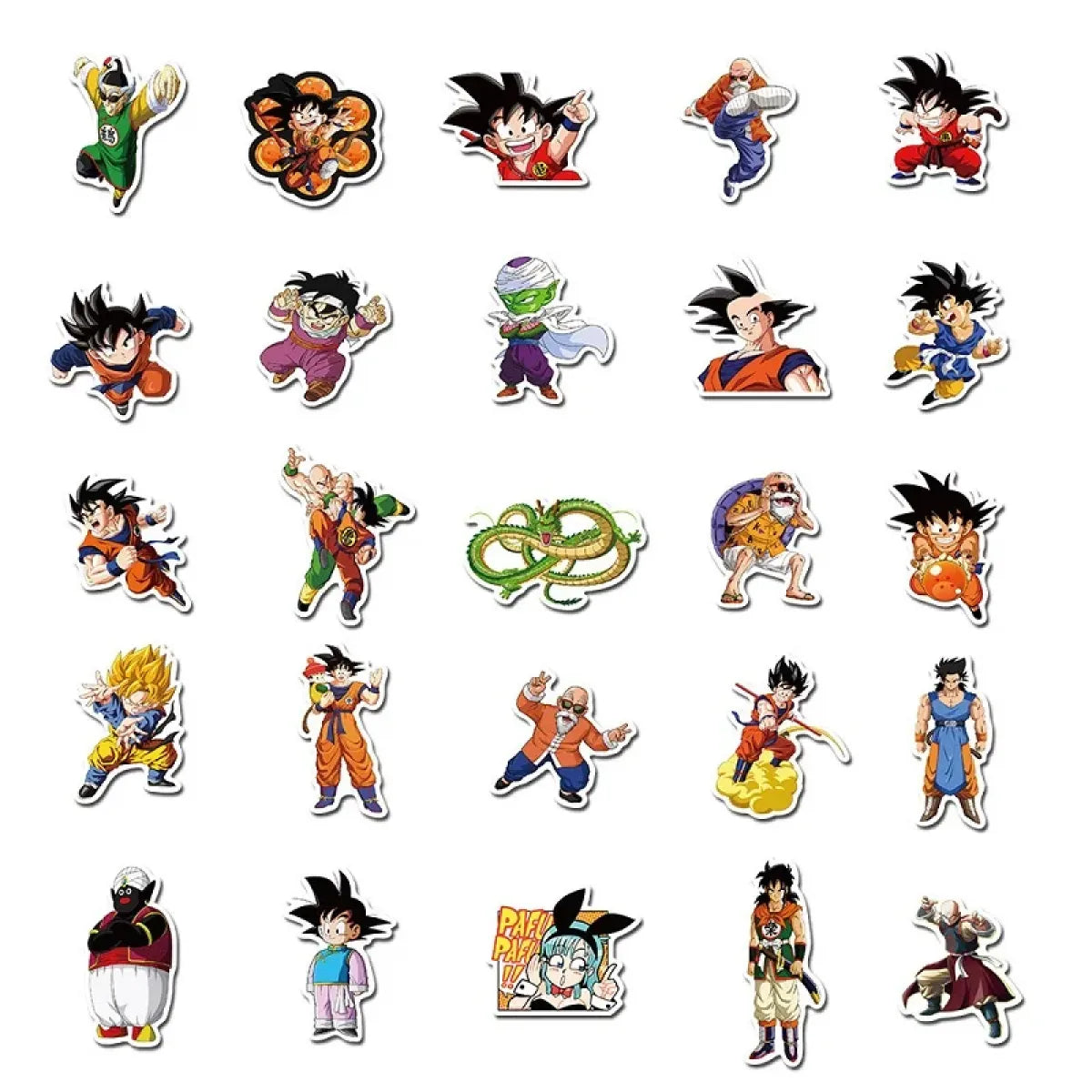 50–100pcs Dragon Ball Goku Vinyl Sticker Pack - Anime - Stickers - 3