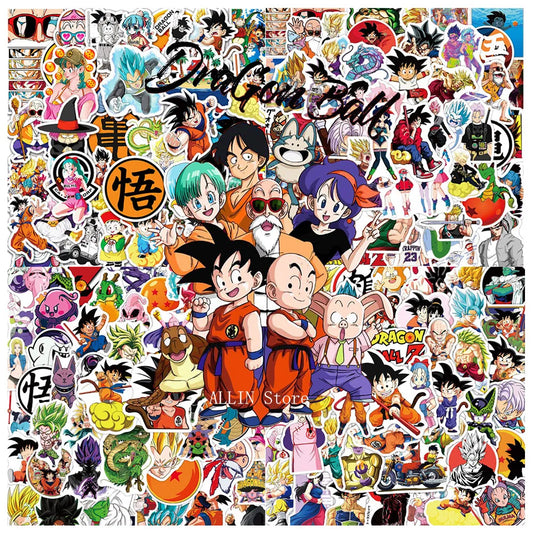 Dragon Ball Stickers - 50/100pcs - Son Goku Cartoon Decals - Anime - Decorative Stickers - 1 - 2024