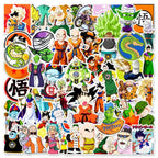 Dragon Ball Stickers - 50/100pcs - Son Goku Cartoon Decals - Anime - 13