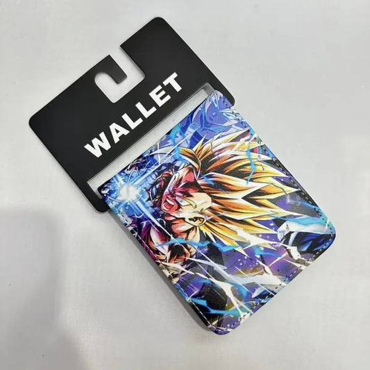 Dragon Ball Z Super Saiyan PU Zipper Wallet - Women Bags & Wallets - Wallets - 1