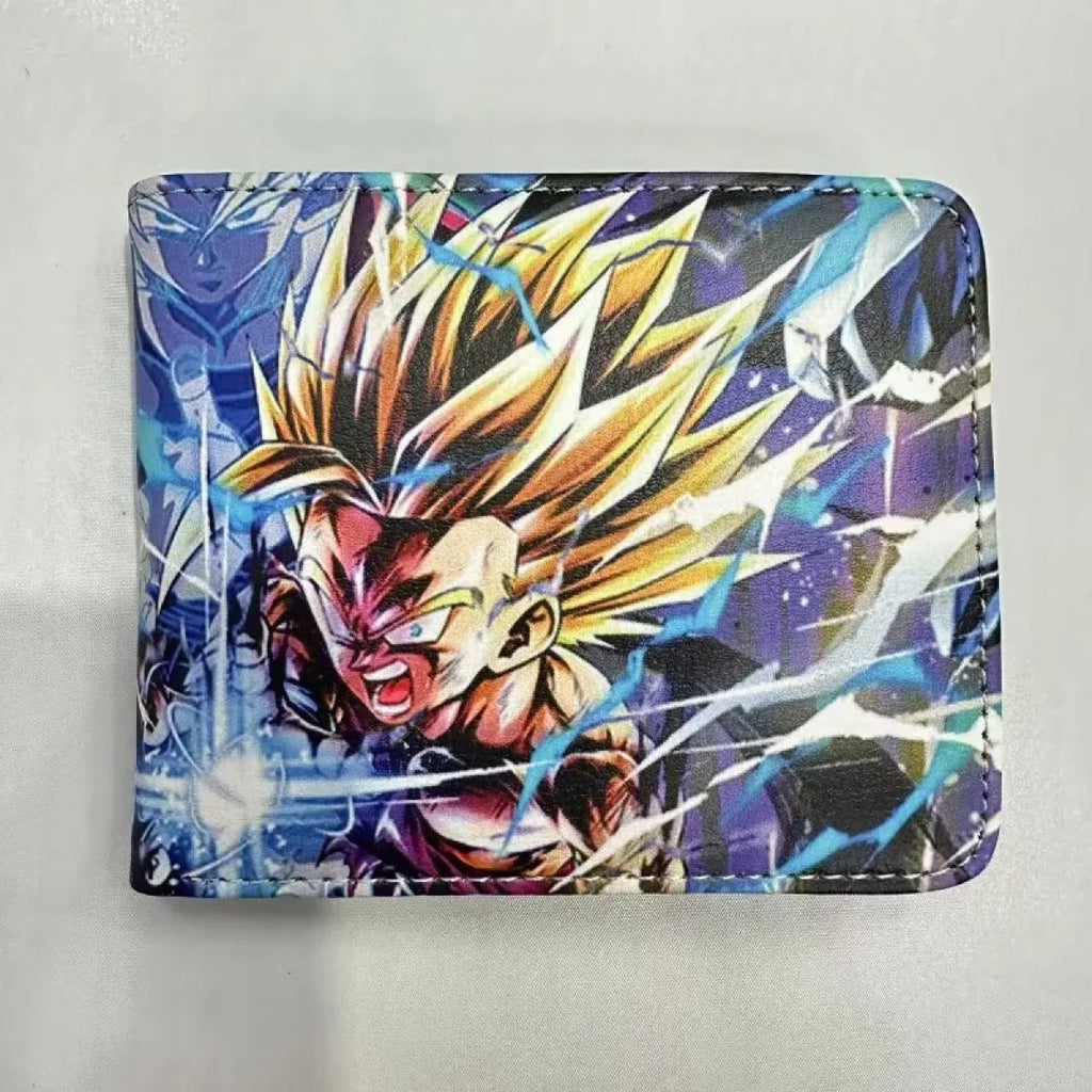 Dragon Ball Z Super Saiyan PU Zipper Wallet - Women Bags & Wallets - Wallets - 2