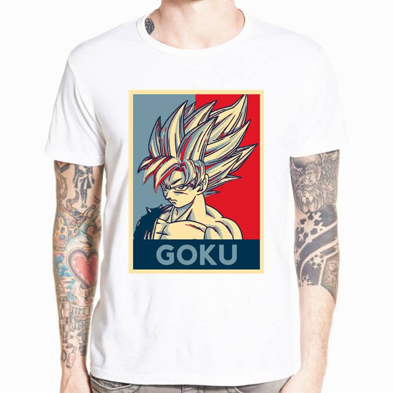 Dragon Ball Z Printed T-Shirts - 26 / S / White - T-Shirts - Shirts & Tops - 10 - 2024