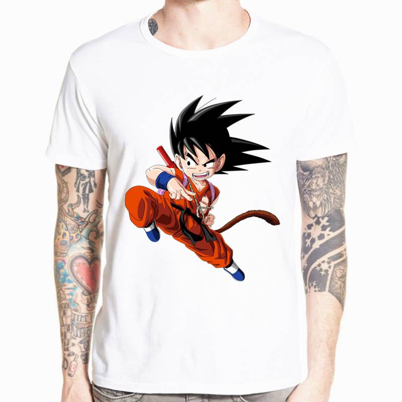 Dragon Ball Z Printed T-Shirts - 30 / S / White - T-Shirts - Shirts & Tops - 15 - 2024