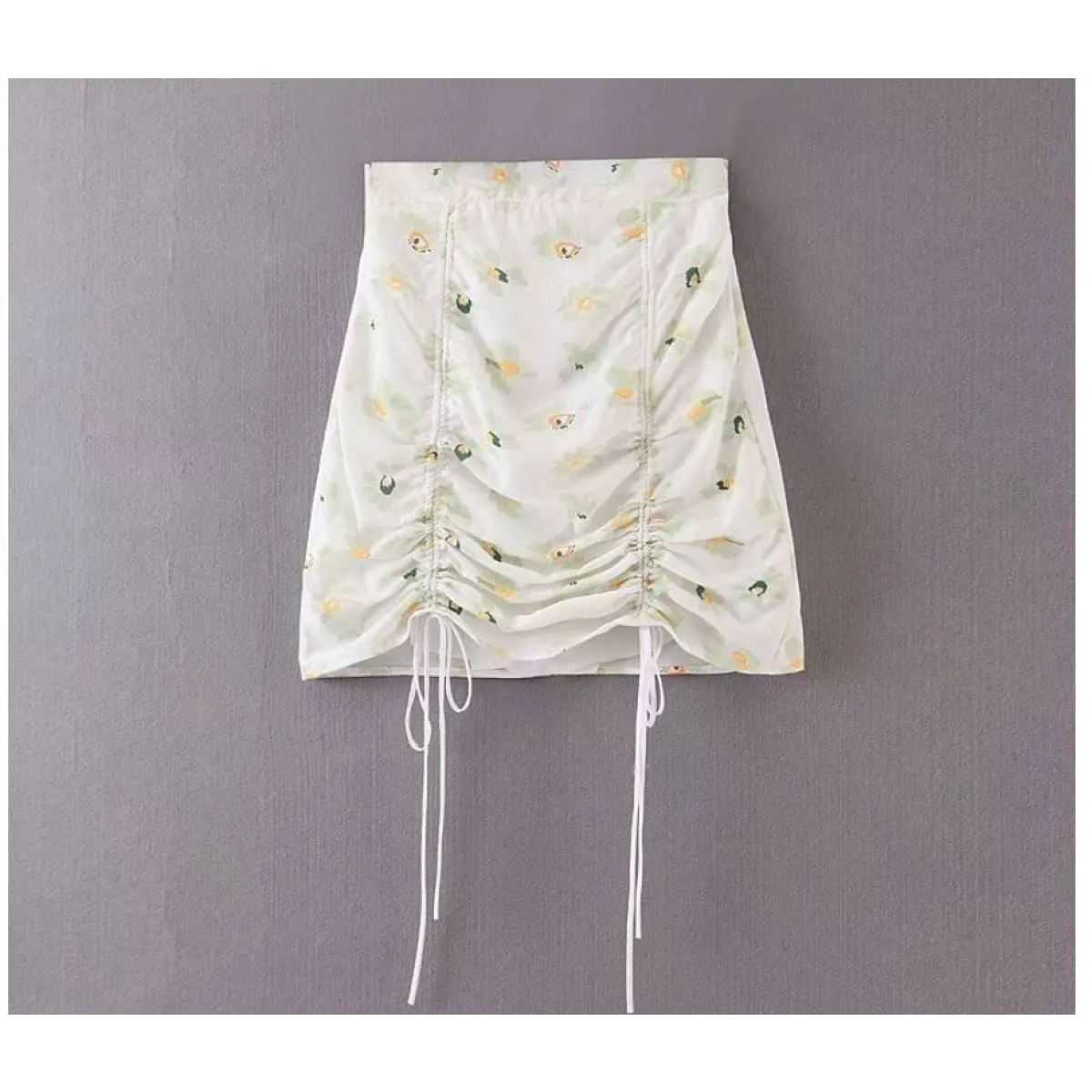 Drawstring Mini Skirt - Best Sellers - 1