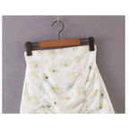 Drawstring Mini Skirt - Bottoms - 10