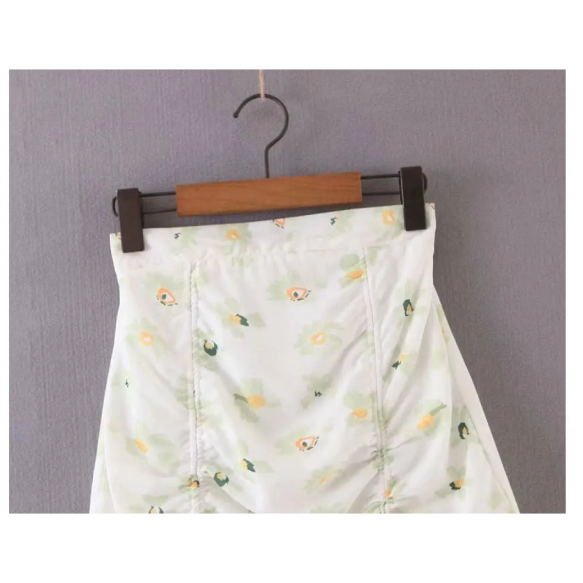 Drawstring Mini Skirt - Bottoms - 10