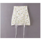 Drawstring Mini Skirt - Bottoms - 8