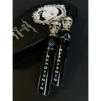 Hopes and Dreams Black Lipstick & Gloss Duo - Harajuku Style - Cosmetics - 3