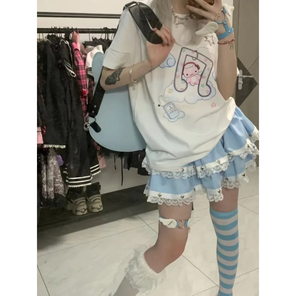 Dreamy Melodies Kawaii Tee - T-Shirts - 3