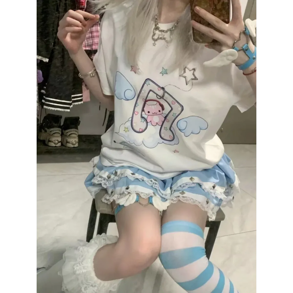 Dreamy Melodies Kawaii Tee - T-Shirts - 4