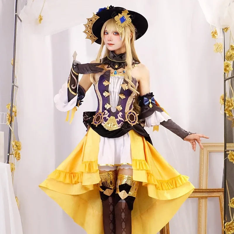 Fontaine Court Eldest Daughter: Navia Cosplay - Dresses - Costumes - 2 - 2024