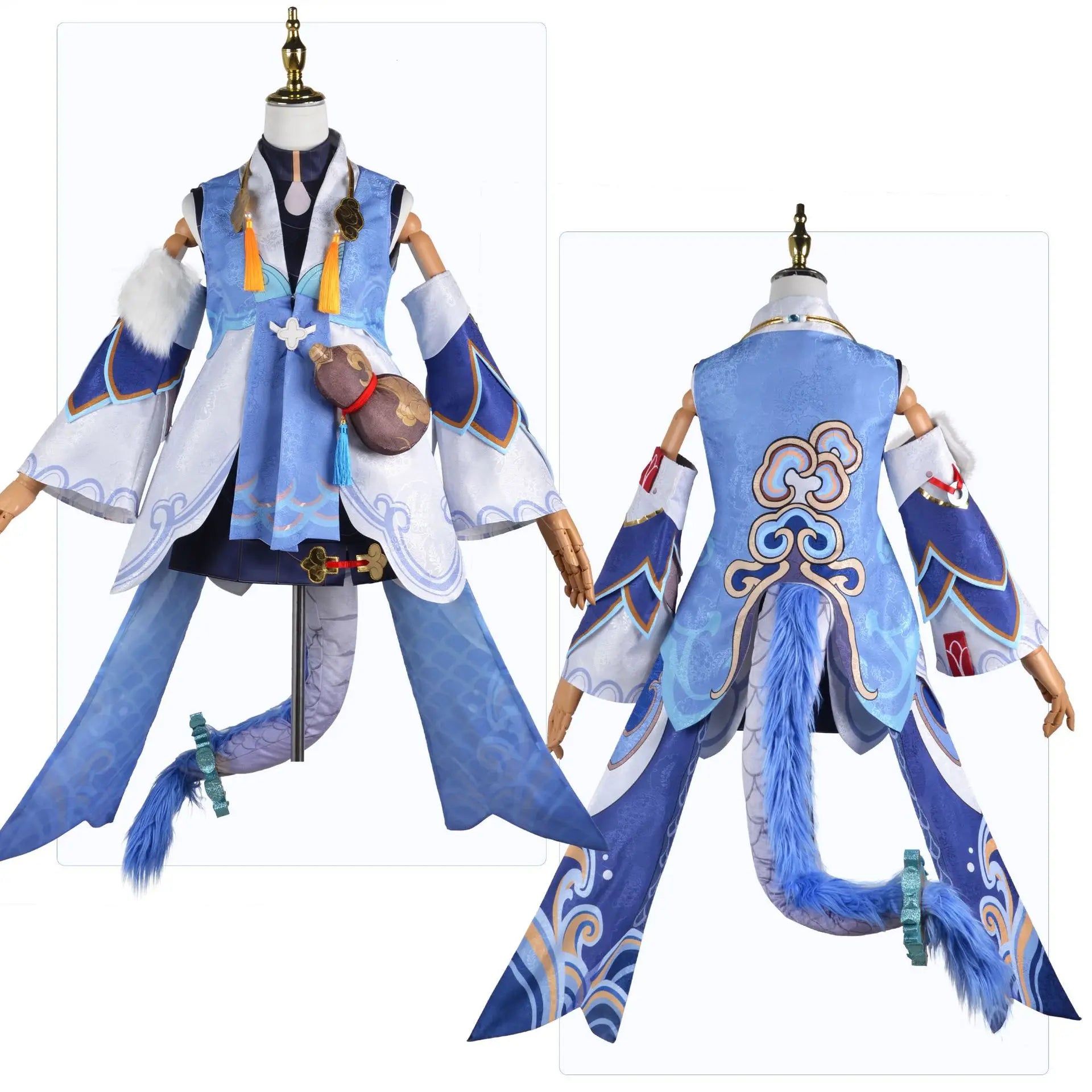 Honkai Star Rail Bailu Cosplay Costume - Dresses - Costumes - 3 - 2024