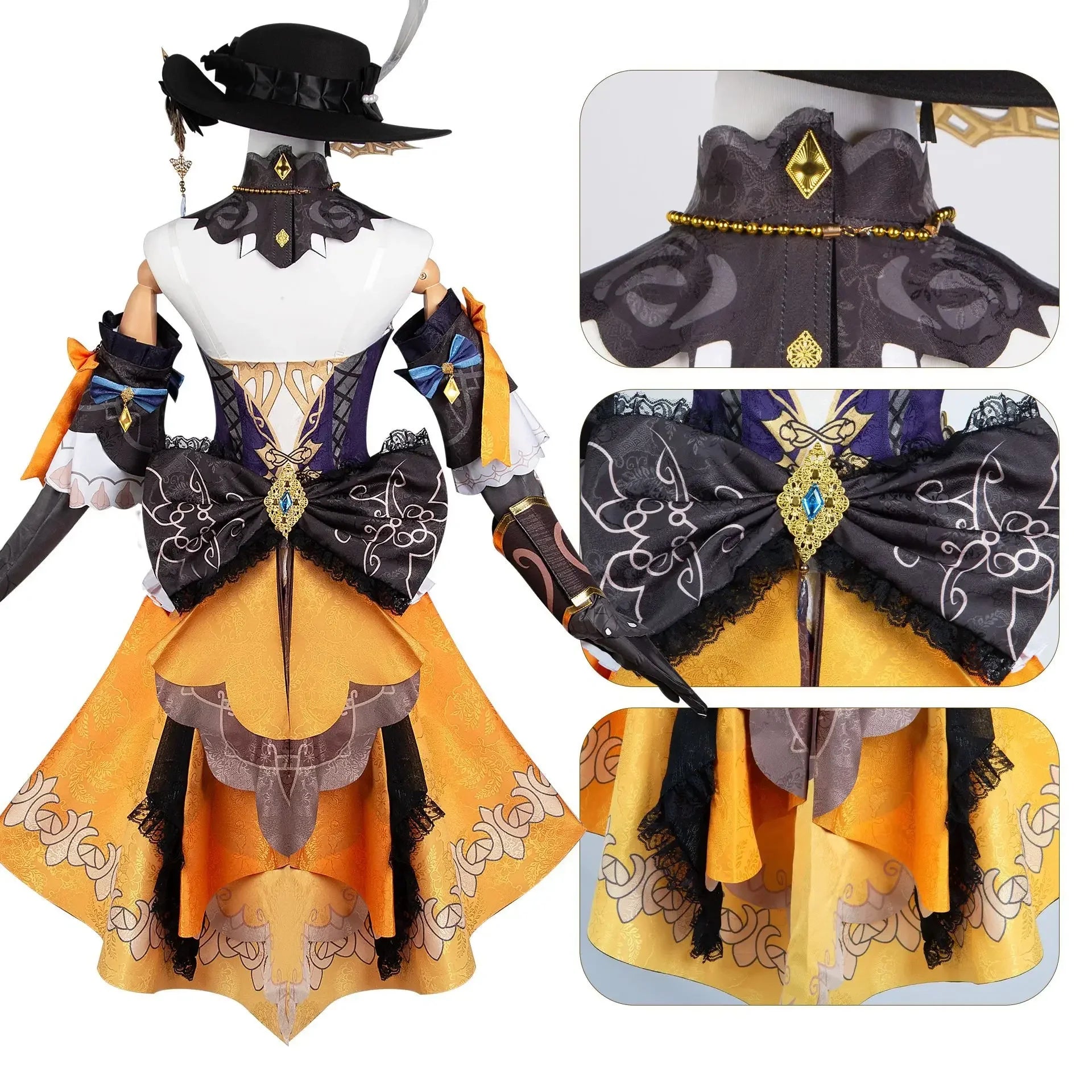 Navia Cosplay Costume - Genshin Impact - Dresses - Costumes - 3 - 2024