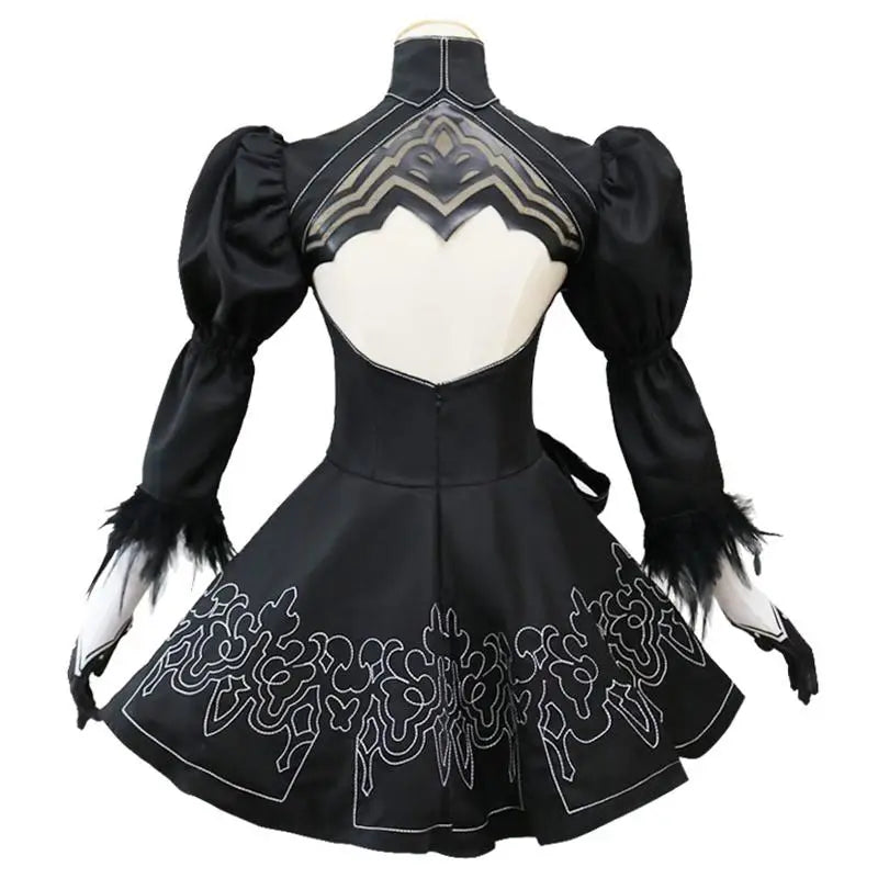 Nier Automata 2B Cosplay Suit - Dresses - Costumes - 3 - 2024