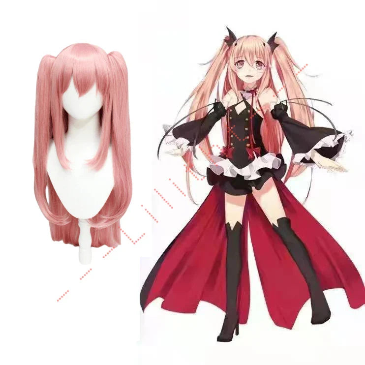 Seraph Of The End Krul Tepes Cosplay Costume - only wig / XS - Dresses - Costumes - 7 - 2024