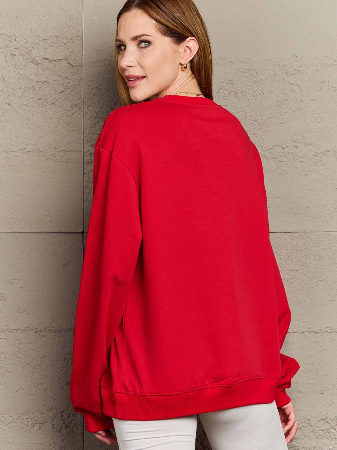 Full Size Dropped Shoulder Sweatshirt - T-Shirts - Shirts & Tops - 15 - 2024