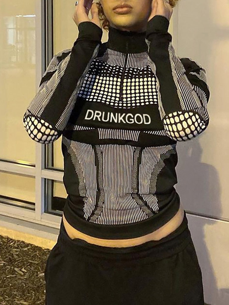 DRUNKGOD Techwear Top - T-Shirts - Shirts & Tops - 1 - 2024