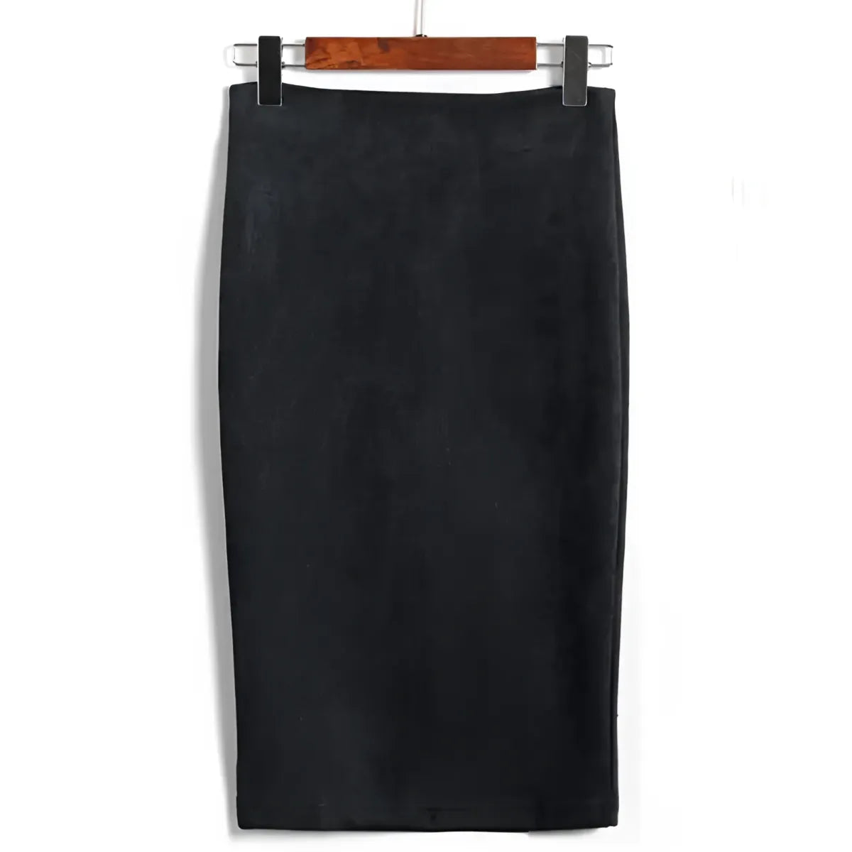 Eco-Suede Pencil Skirt - Bottoms - 3