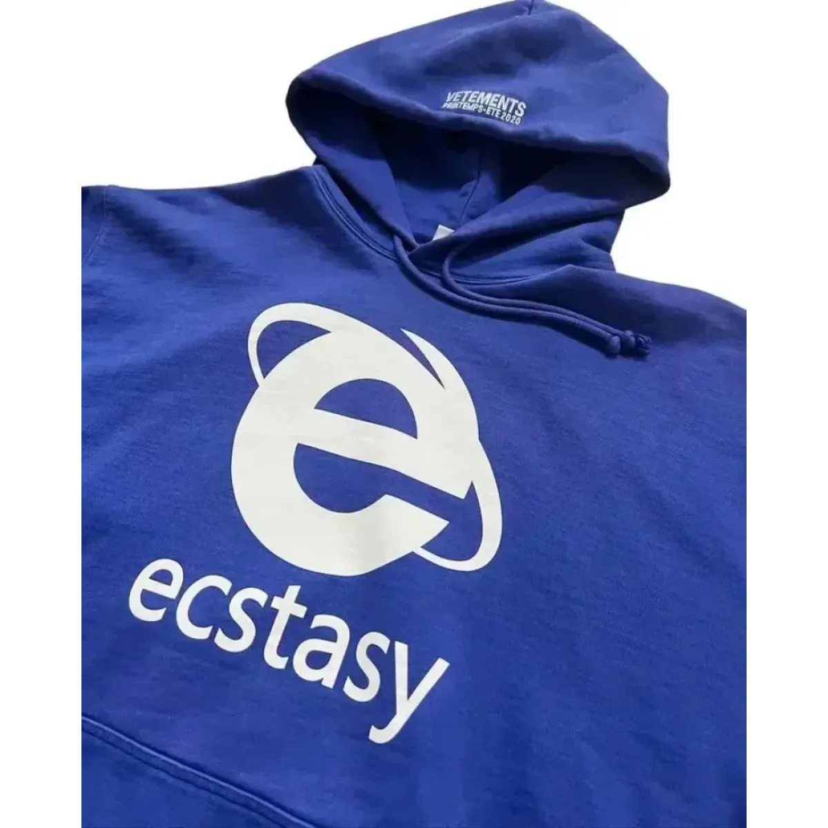 Ecstasy Print Oversized Hoodie - Harajuku Streetwear Pullover for Men & Women - Women’s Clothing & Accessories - 3