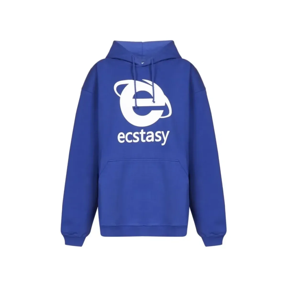 Ecstasy Print Oversized Hoodie - Harajuku Streetwear Pullover for Men & Women - Women’s Clothing & Accessories - 1
