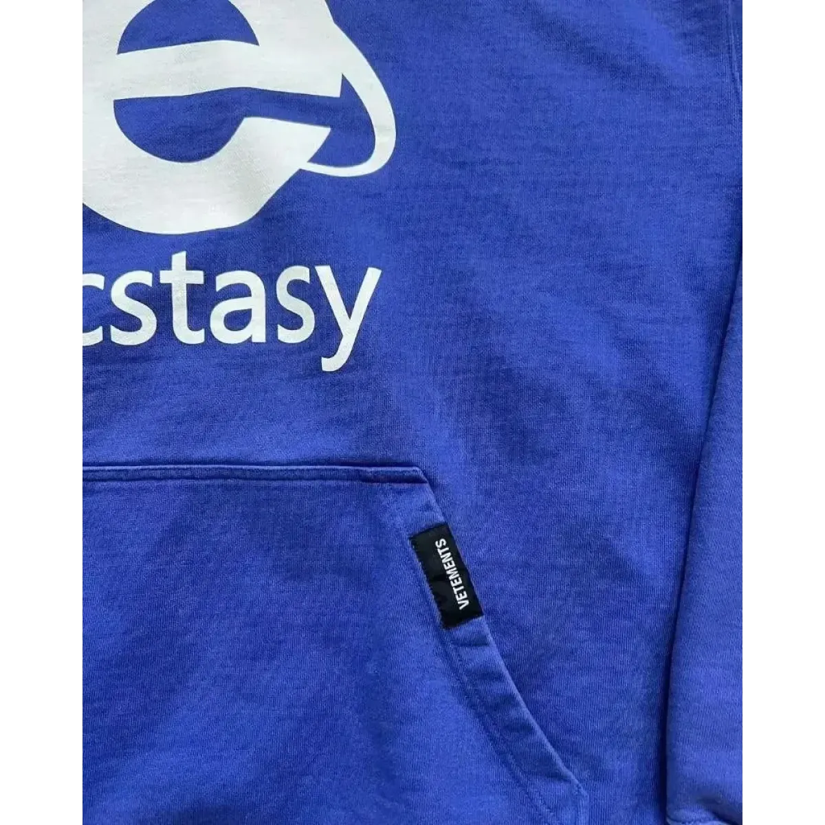 Ecstasy Print Oversized Hoodie - Harajuku Streetwear Pullover for Men & Women - Women’s Clothing & Accessories - 4