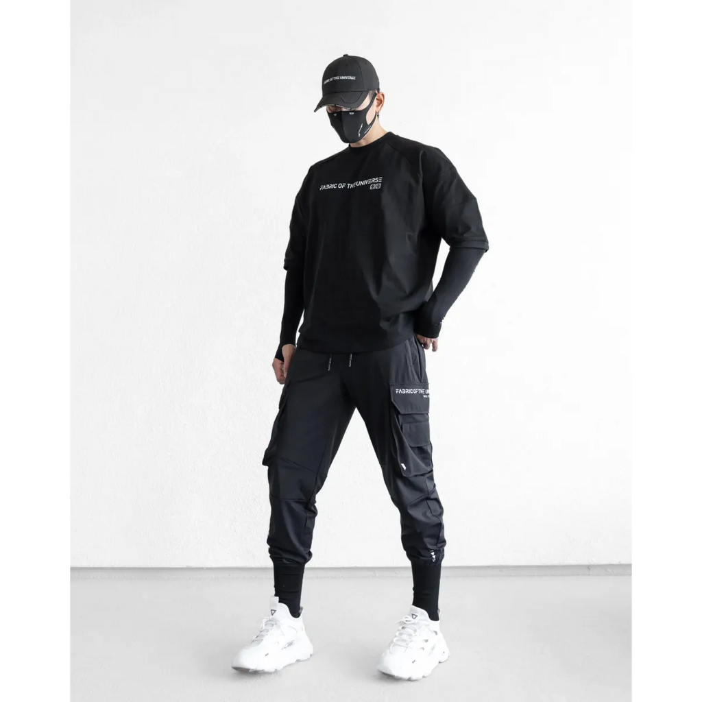 J-Type 005 Black Athletic Joggers with Cargo Pockets - Best Sellers - Joggers / Sweatpants - 12