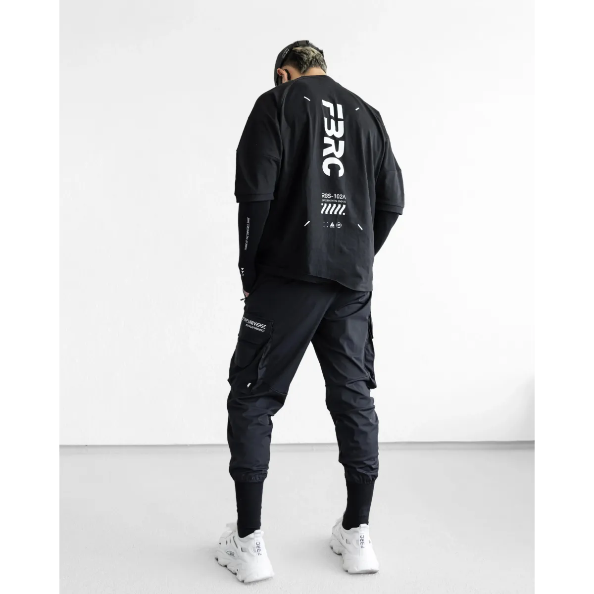 J-Type 005 Black Athletic Joggers with Cargo Pockets - Best Sellers - Joggers / Sweatpants - 11