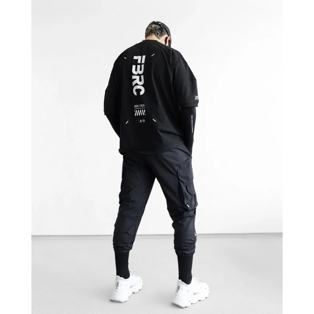 J-Type 005 Black Athletic Joggers with Cargo Pockets - Best Sellers - Joggers / Sweatpants - 13