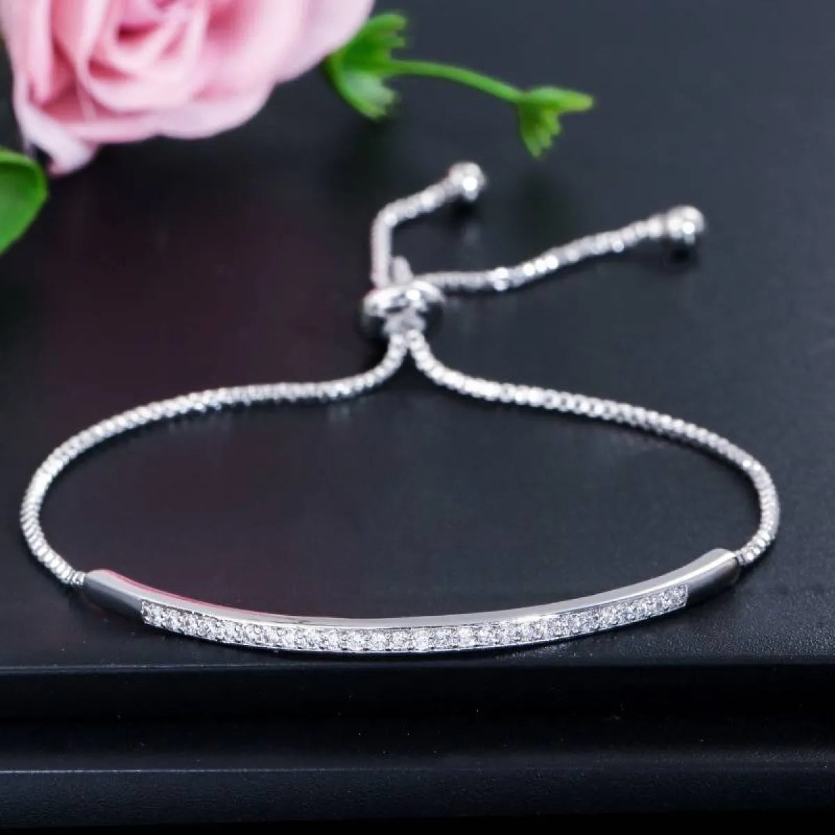 Elegant Bangle Bracelet - Women’s Jewelry - 22
