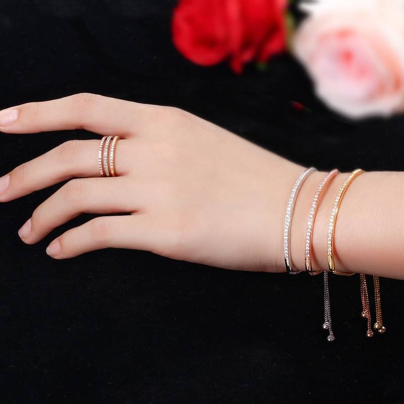 Elegant Bangle Bracelet - Women’s Jewelry - Bracelets - 12 - 2024