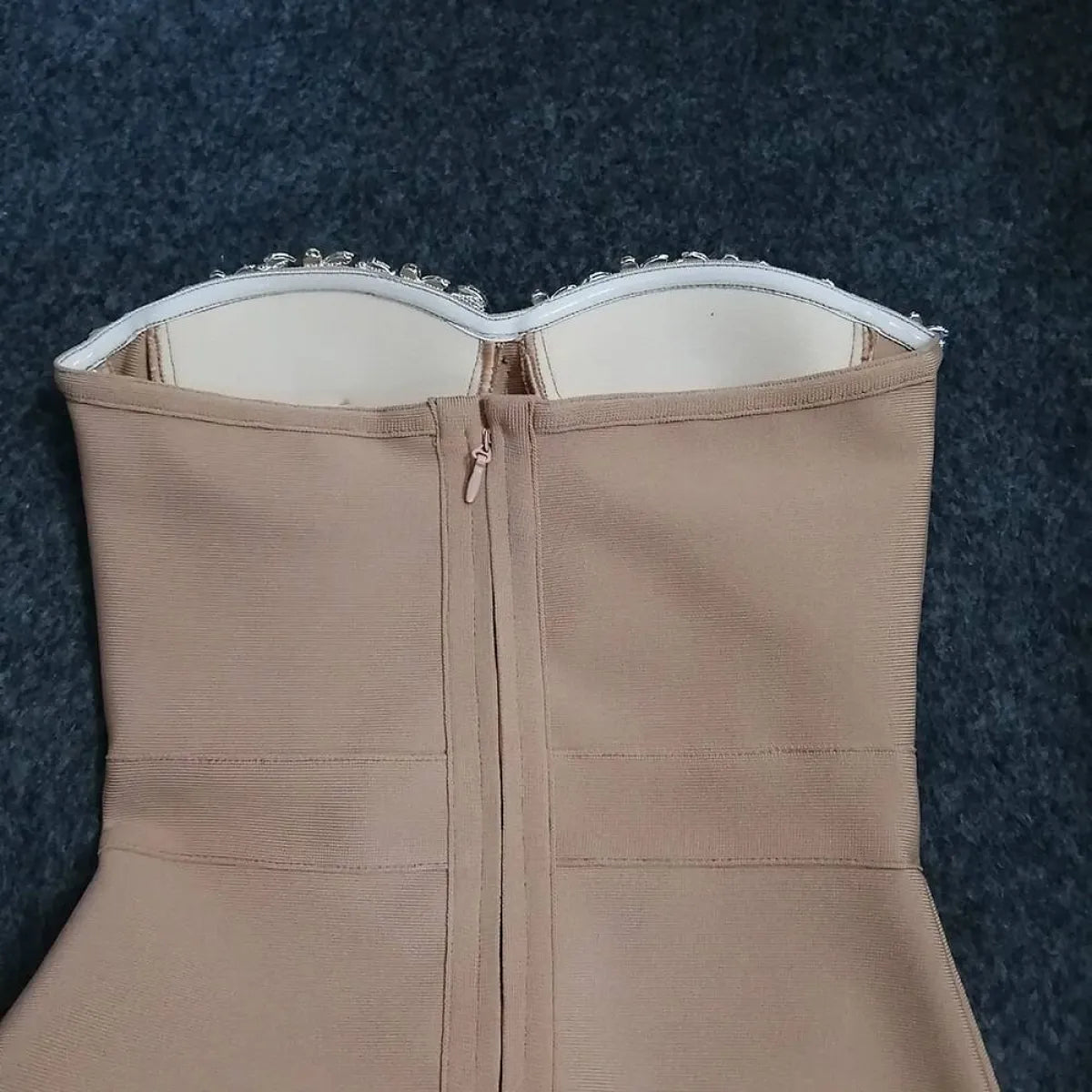 Elegant Beading Party Midi Dress - All Dresses - 11