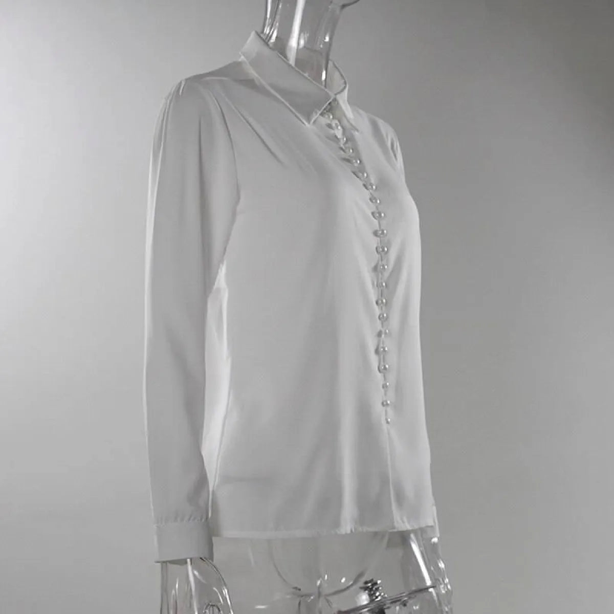 Women’s Elegant Buttons Blouse - Women’s Clothing & Accessories - 12