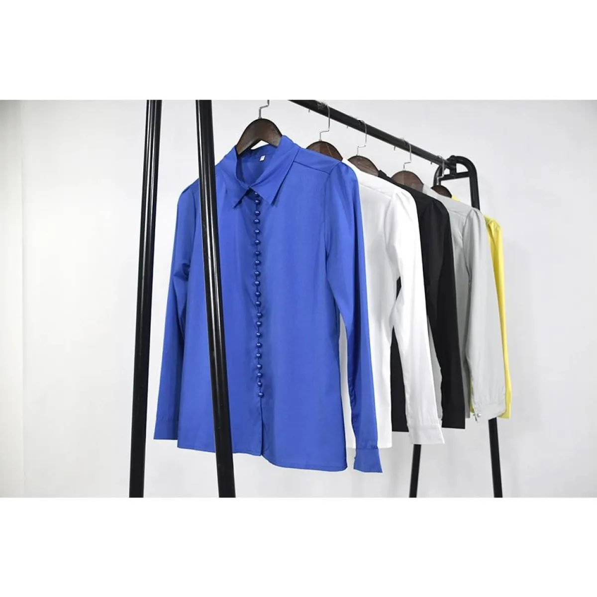 Women’s Elegant Buttons Blouse - Women’s Clothing & Accessories - 6