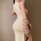 Skinny Elegant Fashion Summer Dress - All Dresses - 5