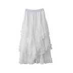 Lace Layered Long Skirt – Elegant Gothic Lolita Princess - Bottoms - Skirts - 4