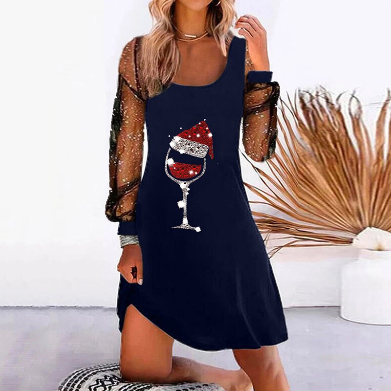 Elegant Mesh Sleeve Mini Dresses - 22 / S - All Dresses - Clothing - 18 - 2024