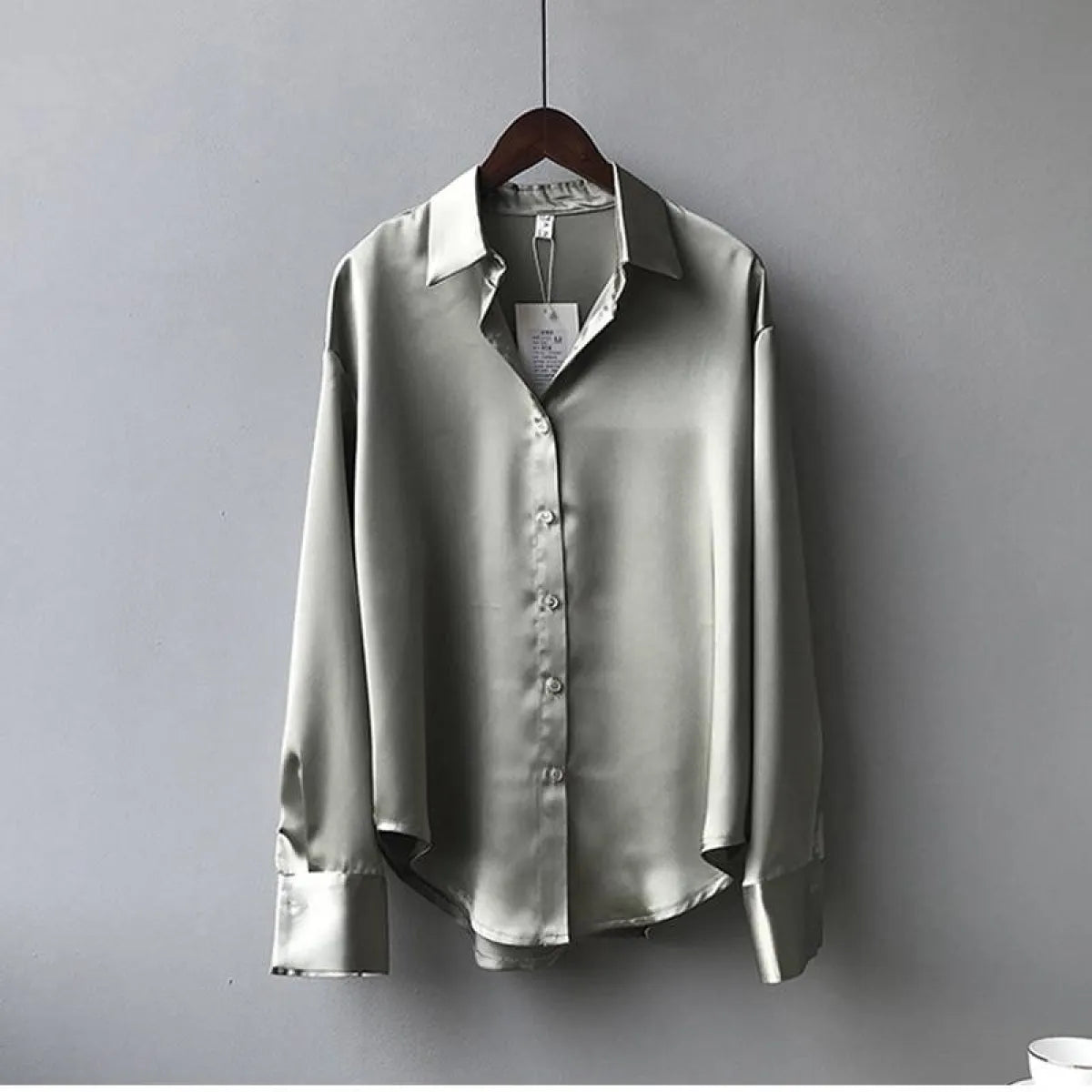 Elegant Silk Shirt - T-Shirts - 13